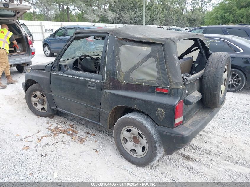 1997 Geo Tracker Softtop VIN: 2CNBE1867V6926284 Lot: 39164406