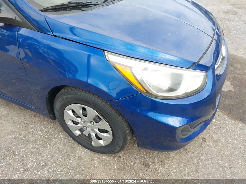 VIN KMHCT4AE3HU262343 2017 HYUNDAI ACCENT SE
