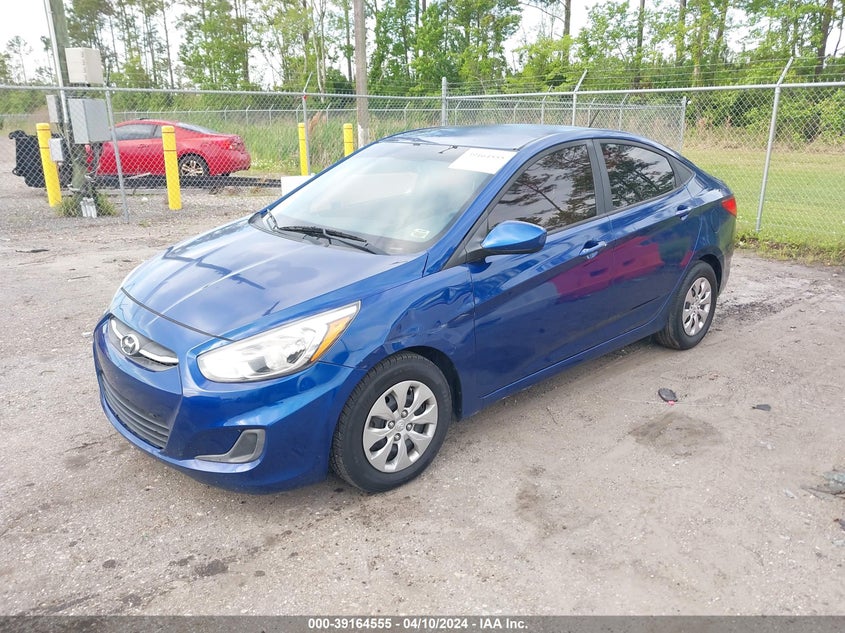 VIN KMHCT4AE3HU262343 2017 HYUNDAI ACCENT SE