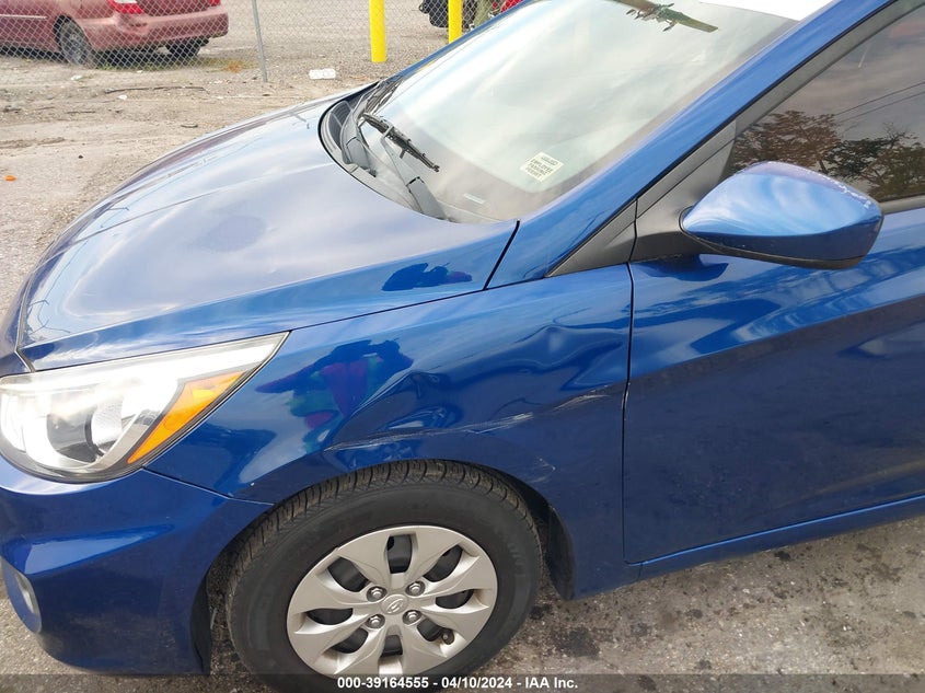 VIN KMHCT4AE3HU262343 2017 HYUNDAI ACCENT SE