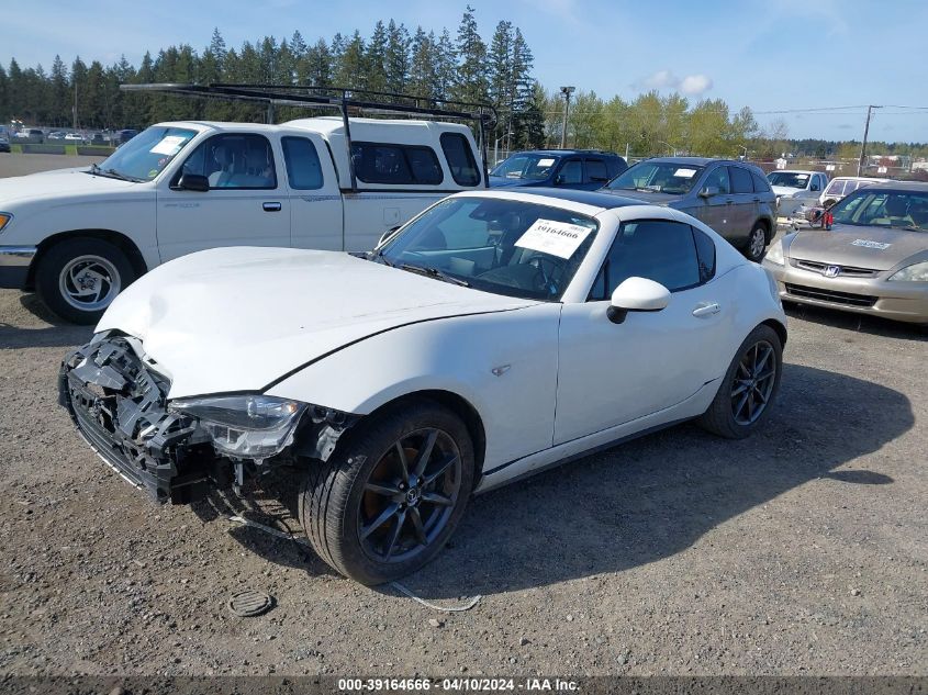 2019 Mazda Mx-5 Miata Rf Grand Touring VIN: JM1NDAM70K0300115 Lot: 39164666