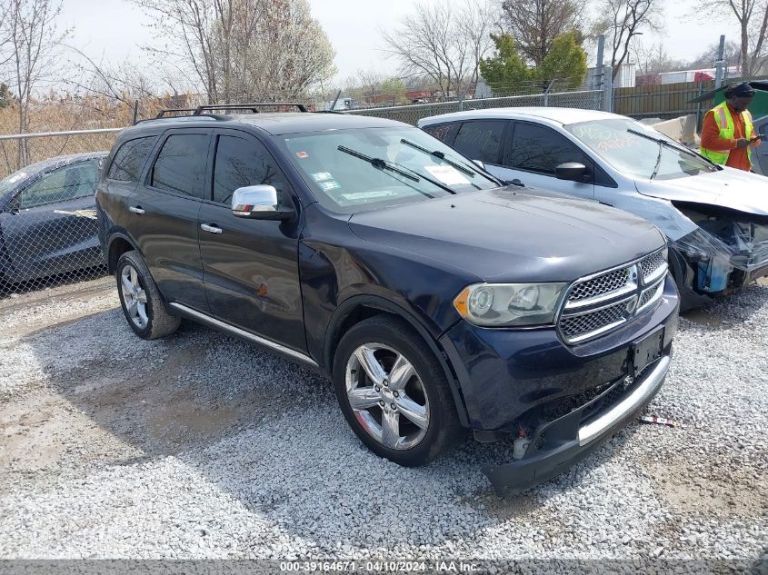 2011 Dodge Durango Citadel VIN: 1D4SD5GT5BC682002 Lot: 39164671