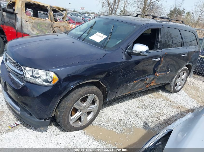 2011 Dodge Durango Citadel VIN: 1D4SD5GT5BC682002 Lot: 39164671