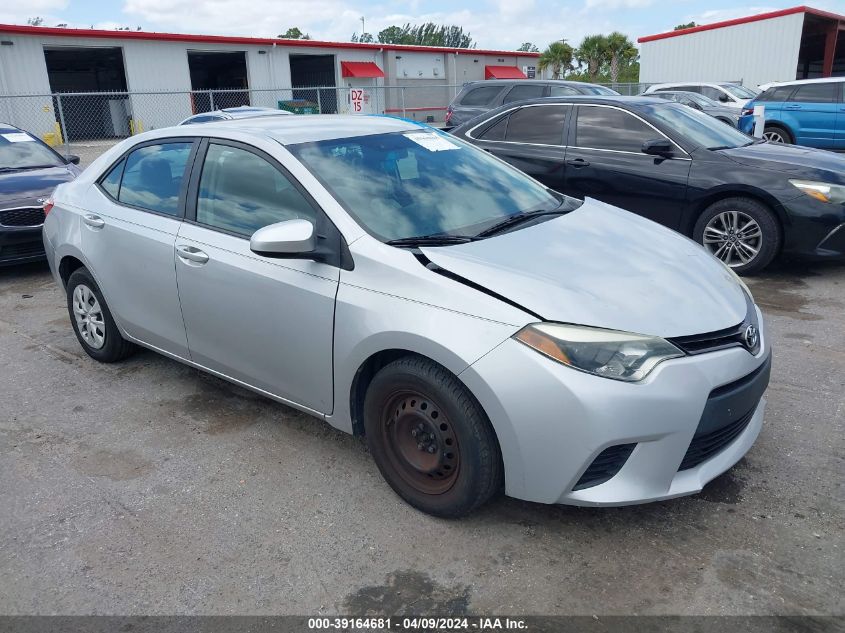 2014 Toyota Corolla L VIN: 2T1BURHE4EC019584 Lot: 39164681