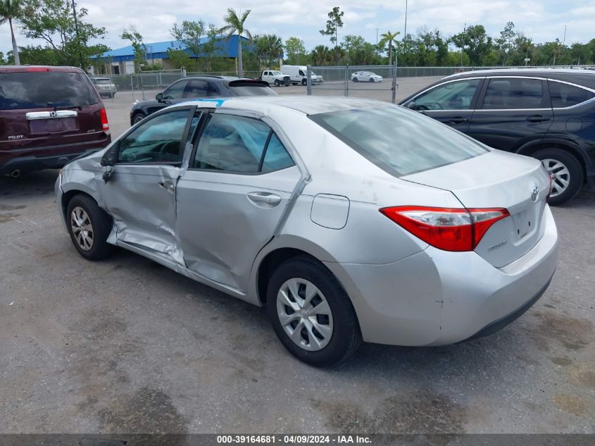 2014 Toyota Corolla L VIN: 2T1BURHE4EC019584 Lot: 39164681