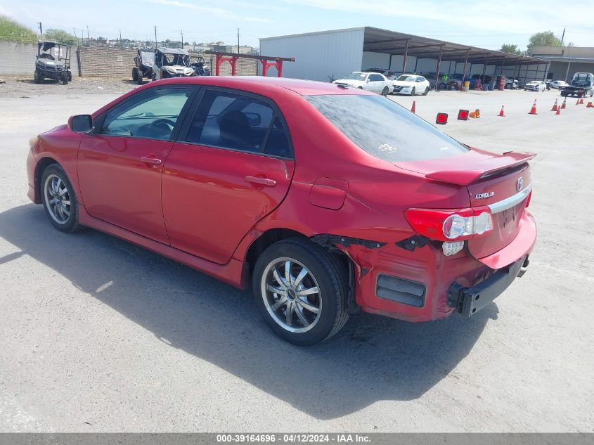 2012 Toyota Corolla S VIN: 2T1BU4EE4CC793774 Lot: 39164696