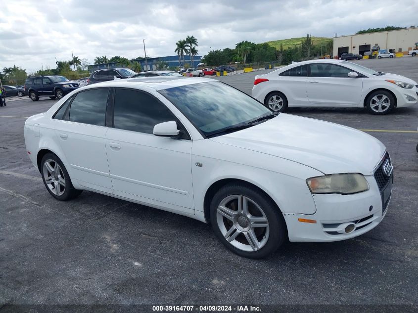 WAUAF78E37A028467 | 2007 AUDI A4