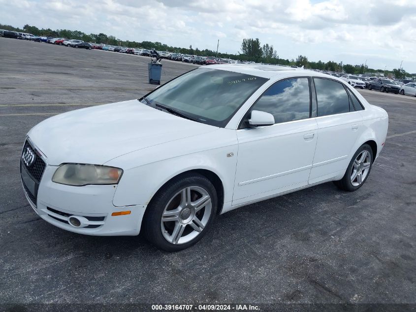 WAUAF78E37A028467 | 2007 AUDI A4