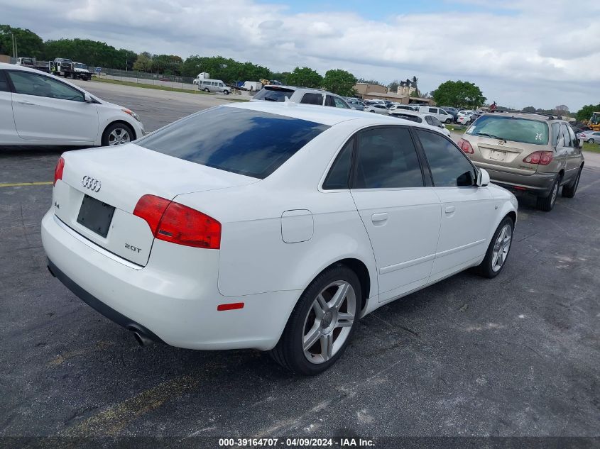 WAUAF78E37A028467 | 2007 AUDI A4