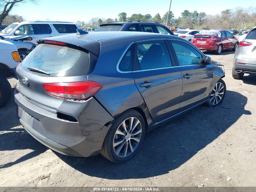 2018 Hyundai Elantra Gt VIN: KMHH35LE1JU013568 Lot: 39164723