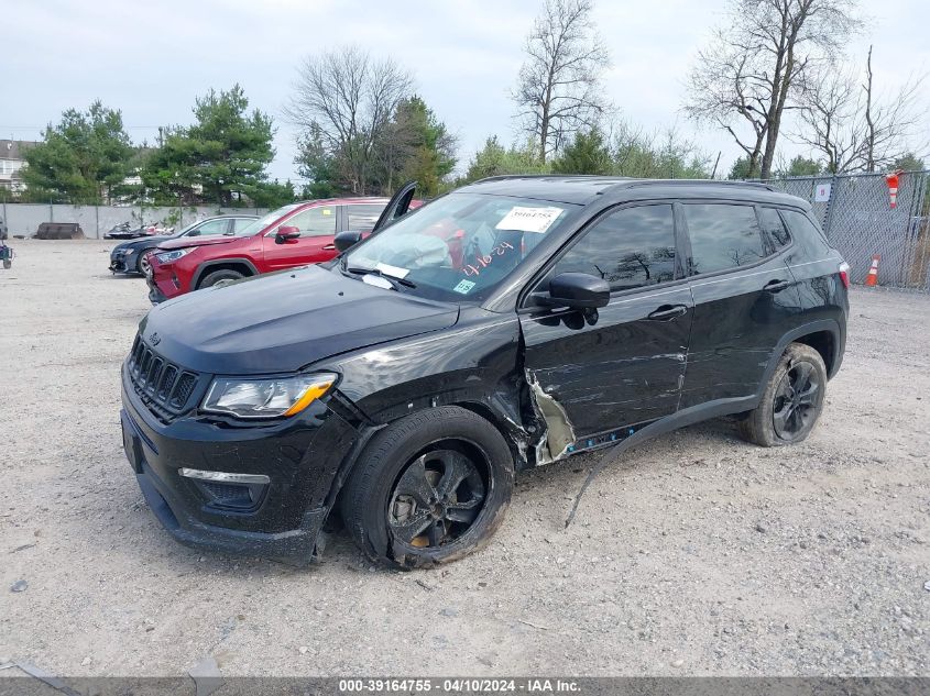 2021 Jeep Compass Altitude 4X4 VIN: 3C4NJDBB4MT512474 Lot: 39164755