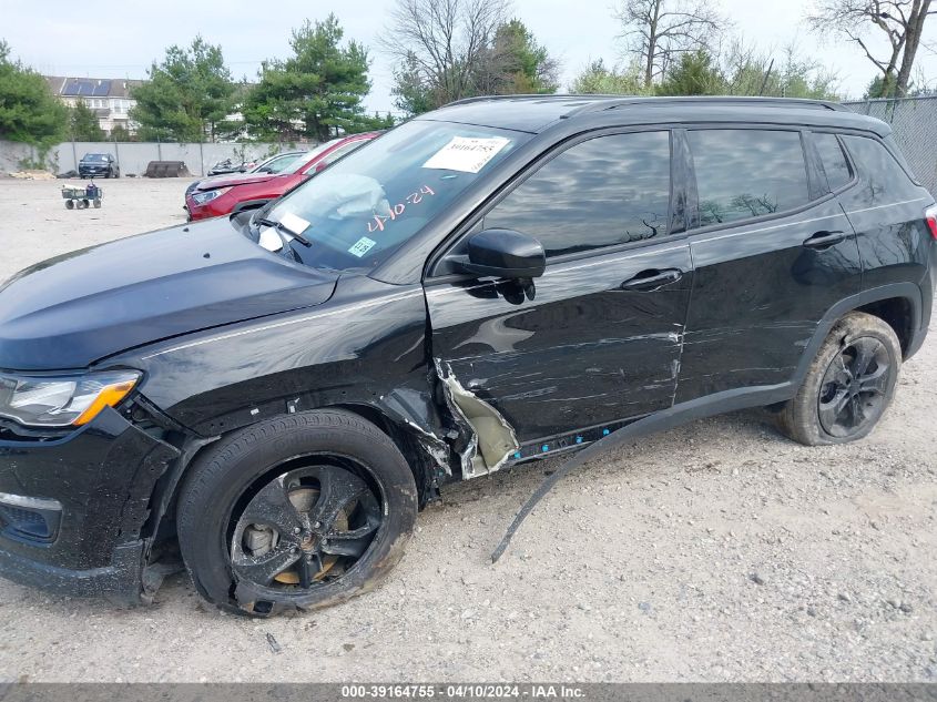 2021 Jeep Compass Altitude 4X4 VIN: 3C4NJDBB4MT512474 Lot: 39164755