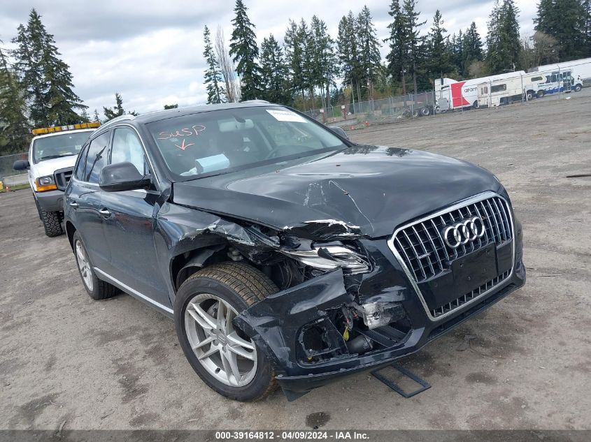 2017 Audi Q5 2.0T Premium VIN: WA1L2AFP4HA062437 Lot: 39164812