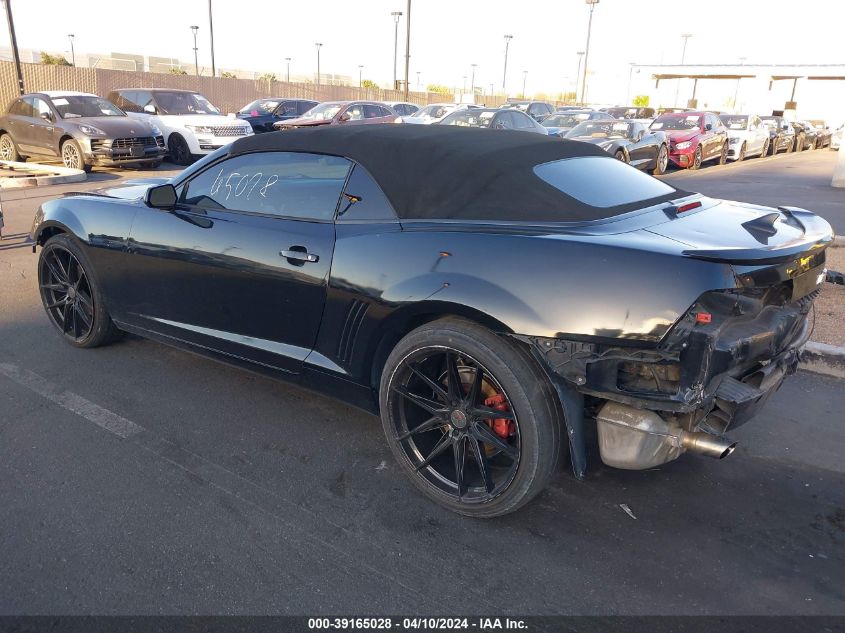 2013 Chevrolet Camaro 2Lt VIN: 2G1FC3D3XD9194273 Lot: 39165028