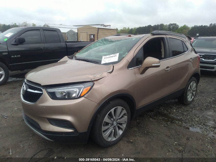 2019 Buick Encore Fwd Preferred VIN: KL4CJASB2KB743503 Lot: 39165043