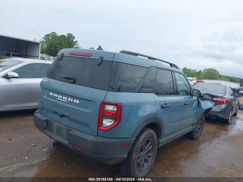 2022 Ford Bronco Sport Big Bend VIN: 3FMCR9B60NRD66763 Lot: 39165180