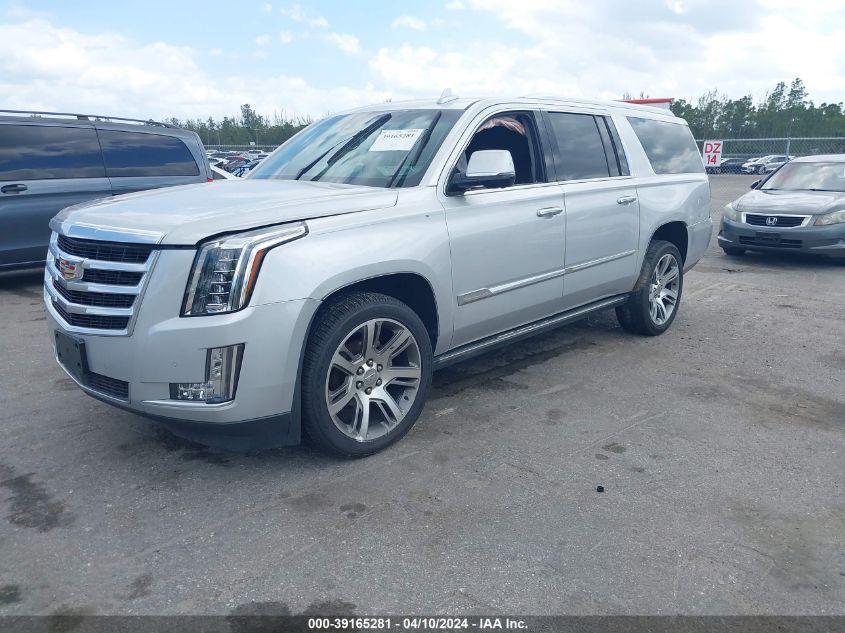 1GYS3JKJ2GR158920 2016 Cadillac Escalade Esv Premium Collection