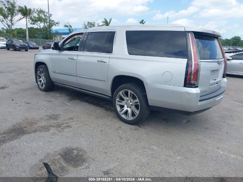 1GYS3JKJ2GR158920 2016 Cadillac Escalade Esv Premium Collection