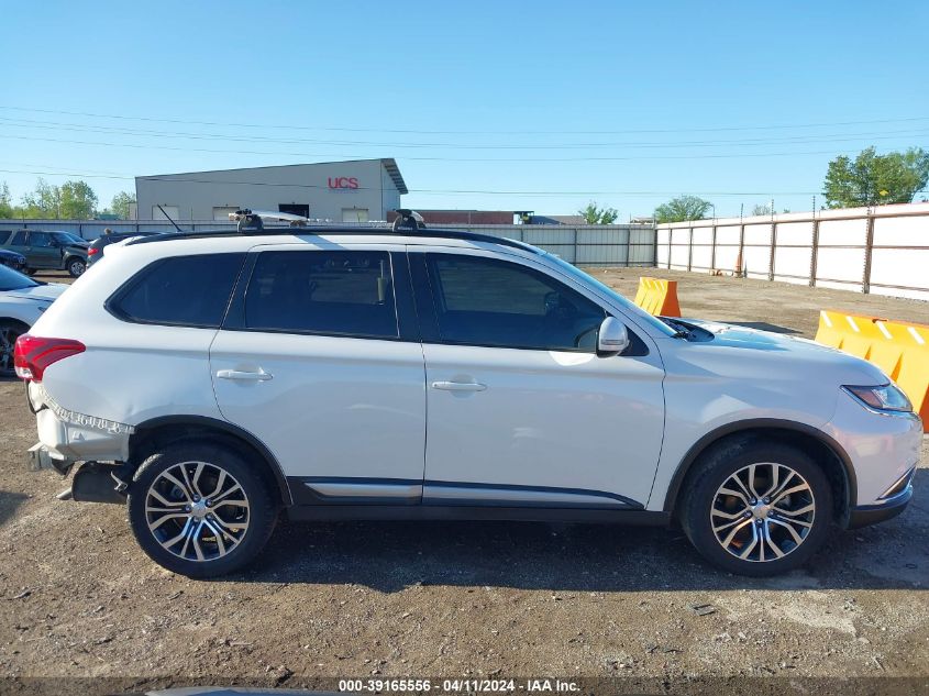 2016 Mitsubishi Outlander Se/Sel VIN: JA4AD3A30GZ000891 Lot: 39165556