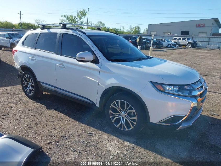 2016 Mitsubishi Outlander Se/Sel VIN: JA4AD3A30GZ000891 Lot: 39165556