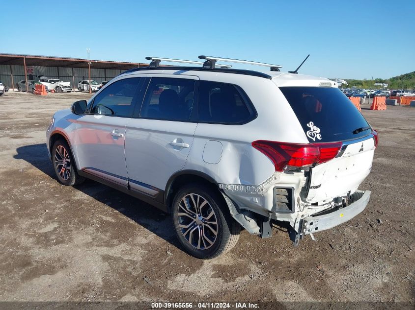 2016 Mitsubishi Outlander Se/Sel VIN: JA4AD3A30GZ000891 Lot: 39165556