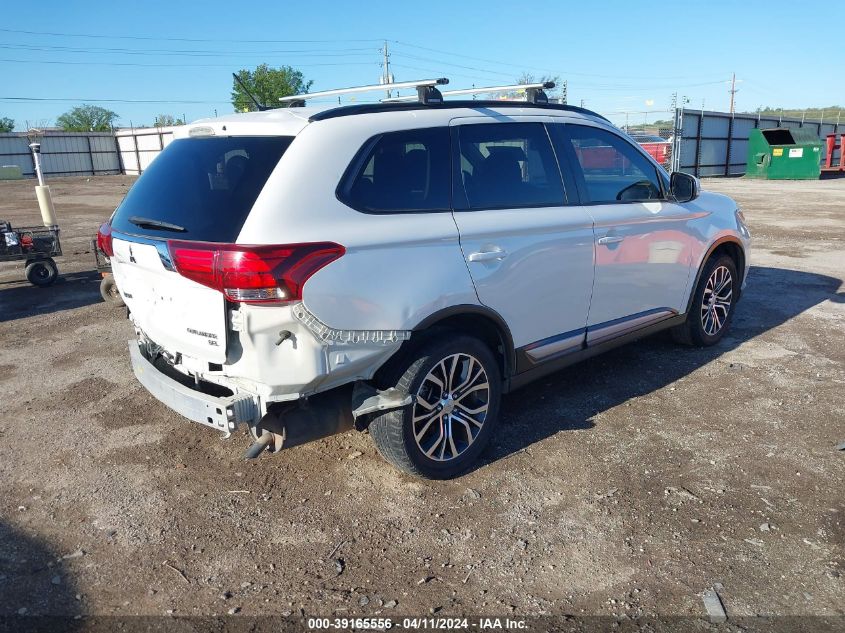 2016 Mitsubishi Outlander Se/Sel VIN: JA4AD3A30GZ000891 Lot: 39165556