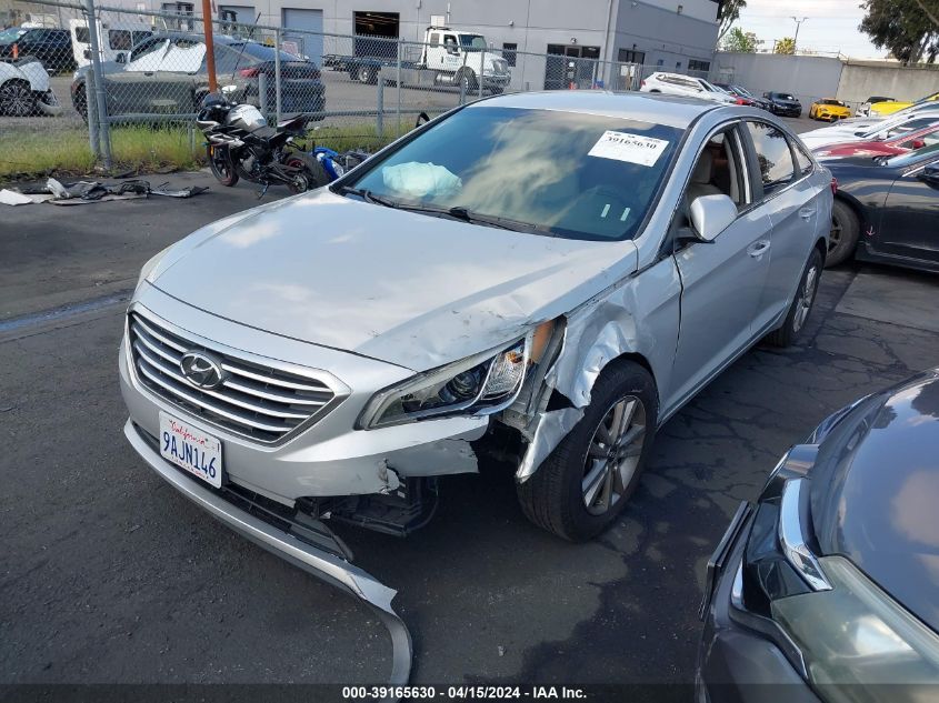 2015 HYUNDAI SONATA SE - 5NPE24AF5FH184034