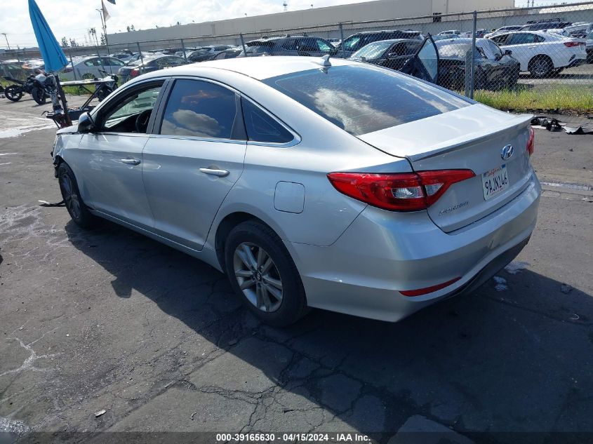 2015 HYUNDAI SONATA SE - 5NPE24AF5FH184034