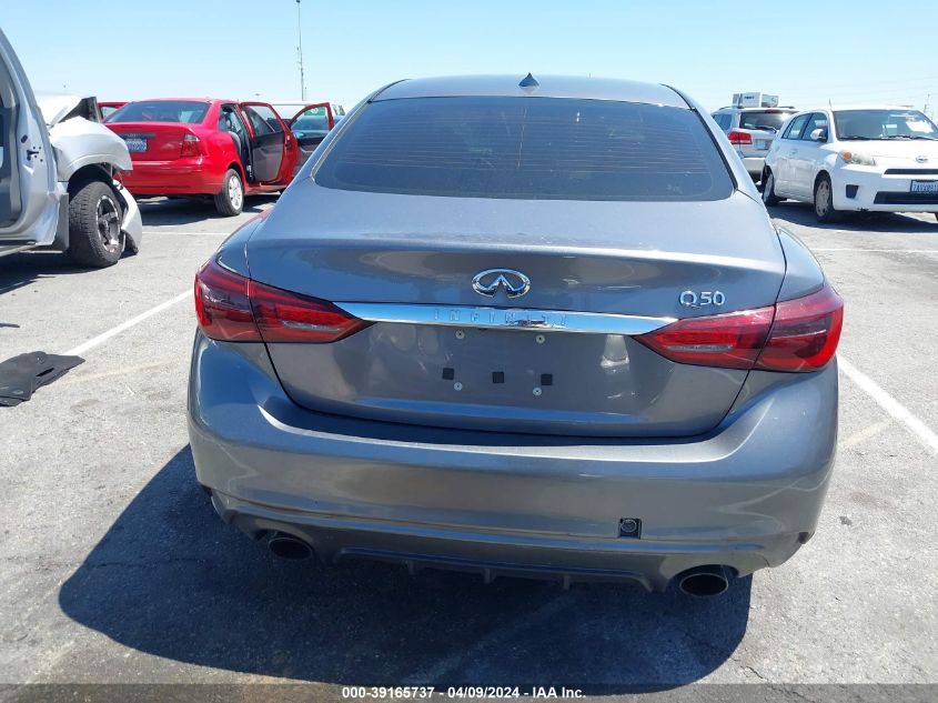 2018 Infiniti Q50 3.0T Luxe VIN: JN1EV7AP7JM366448 Lot: 39165737