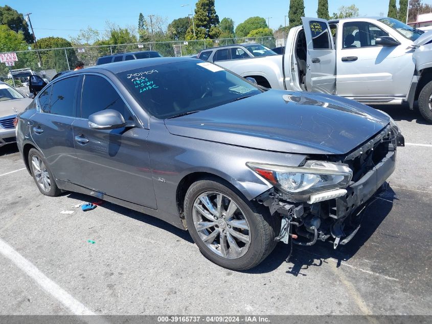 2018 Infiniti Q50 3.0T Luxe VIN: JN1EV7AP7JM366448 Lot: 39165737