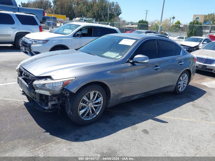 2018 Infiniti Q50 3.0T Luxe VIN: JN1EV7AP7JM366448 Lot: 39165737