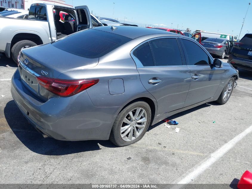 2018 Infiniti Q50 3.0T Luxe VIN: JN1EV7AP7JM366448 Lot: 39165737