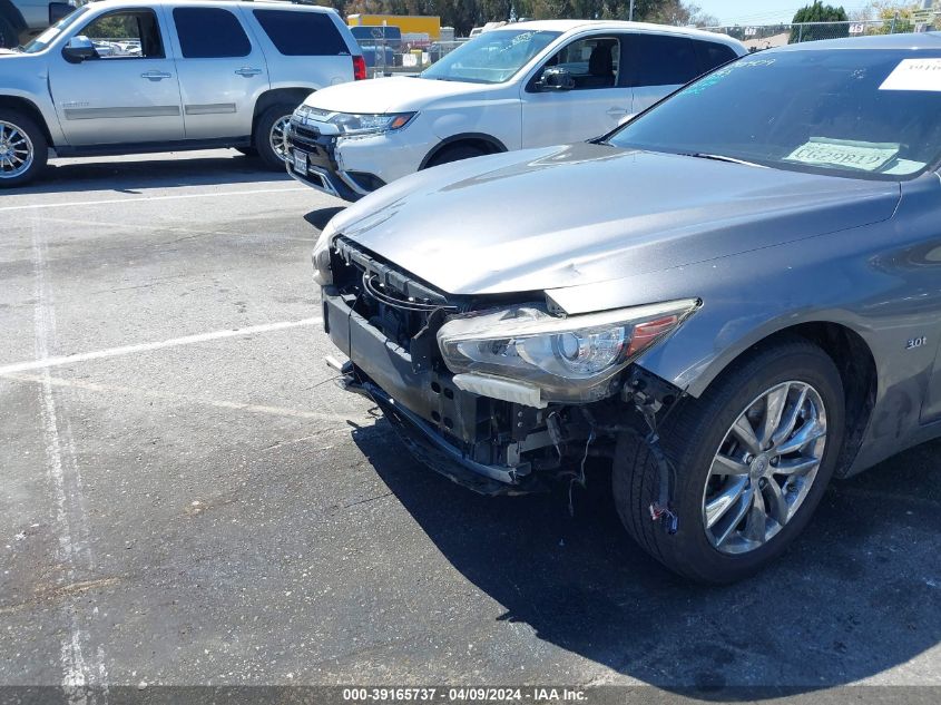 2018 Infiniti Q50 3.0T Luxe VIN: JN1EV7AP7JM366448 Lot: 39165737