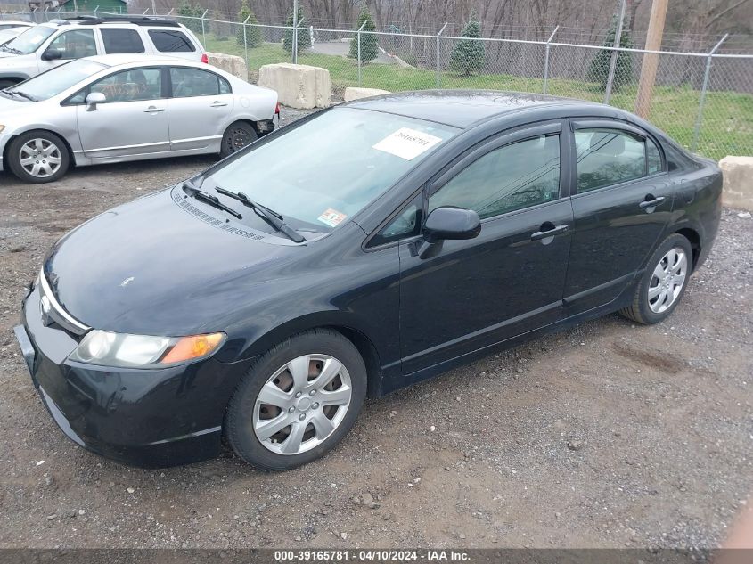 2HGFA16588H339629 | 2008 HONDA CIVIC