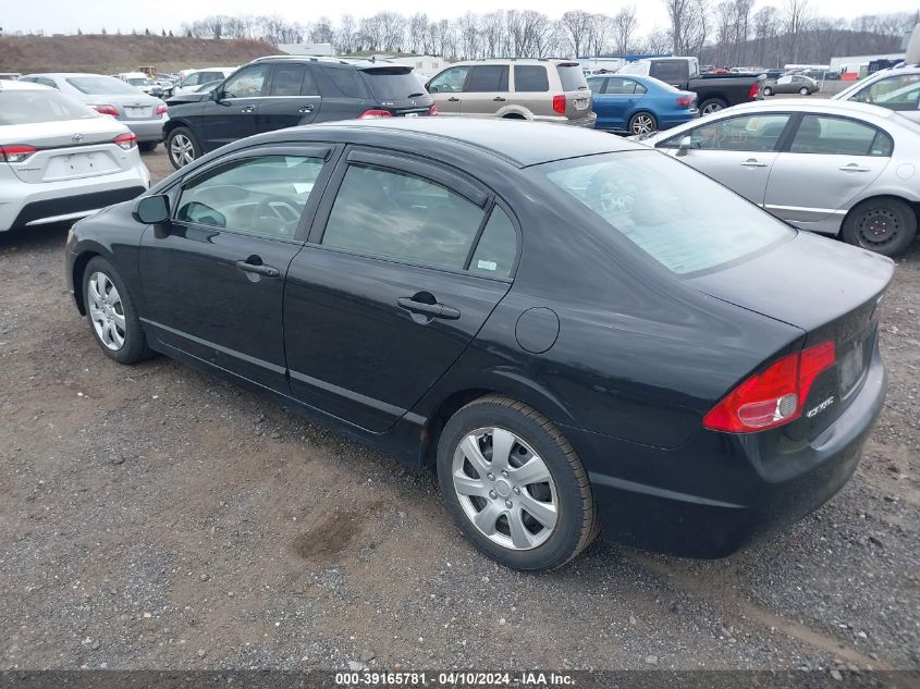 2HGFA16588H339629 | 2008 HONDA CIVIC