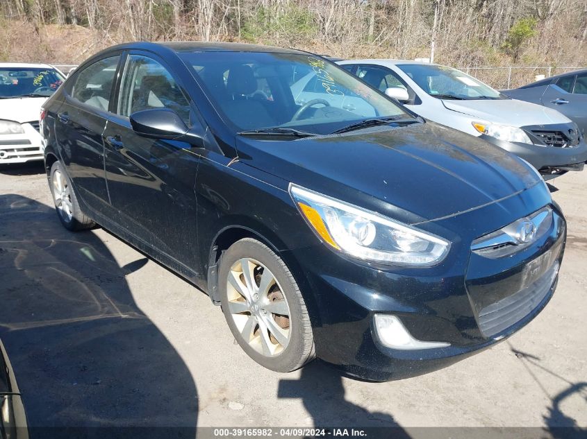 KMHCU4AE5EU748144 | 2014 HYUNDAI ACCENT