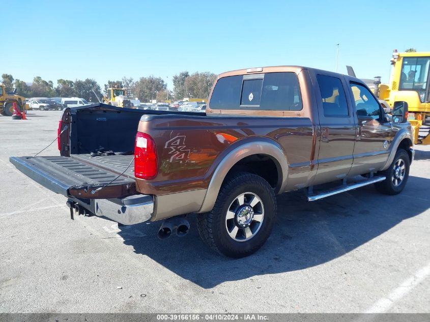 2011 Ford F-250 Lariat VIN: 1FT7W2BT4BEC52243 Lot: 39166156