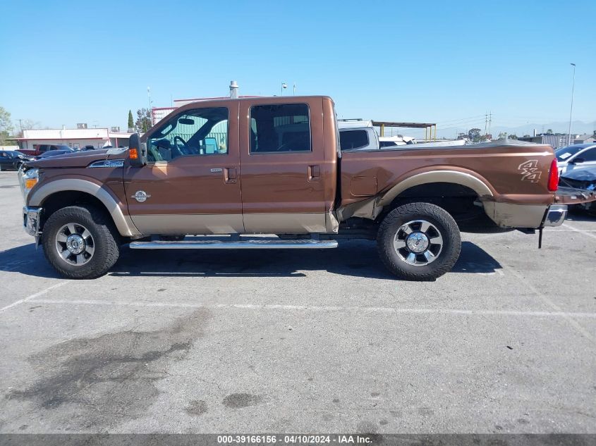 2011 Ford F-250 Lariat VIN: 1FT7W2BT4BEC52243 Lot: 39166156