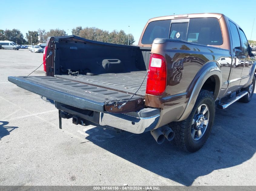 2011 Ford F-250 Lariat VIN: 1FT7W2BT4BEC52243 Lot: 39166156