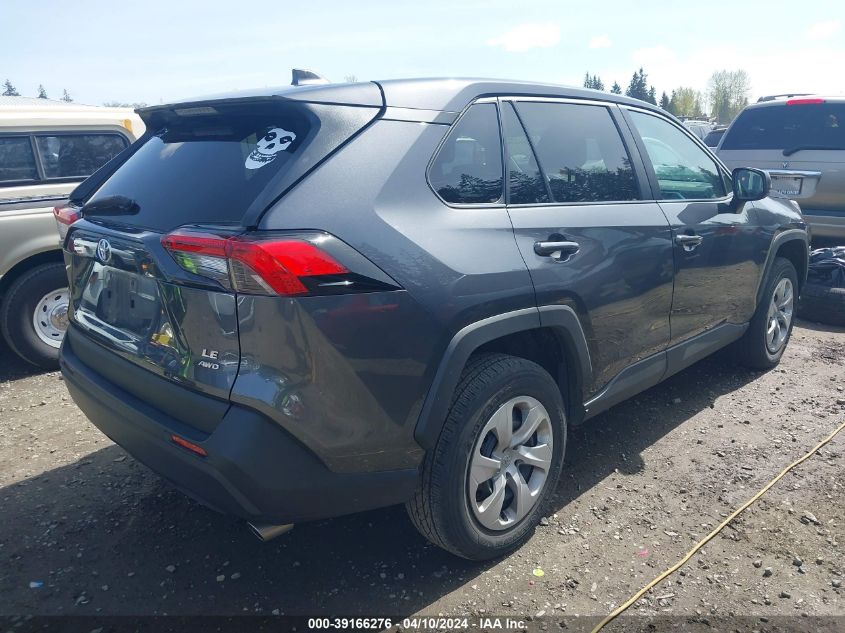 2022 TOYOTA RAV4 LE - 2T3F1RFV2NW307798
