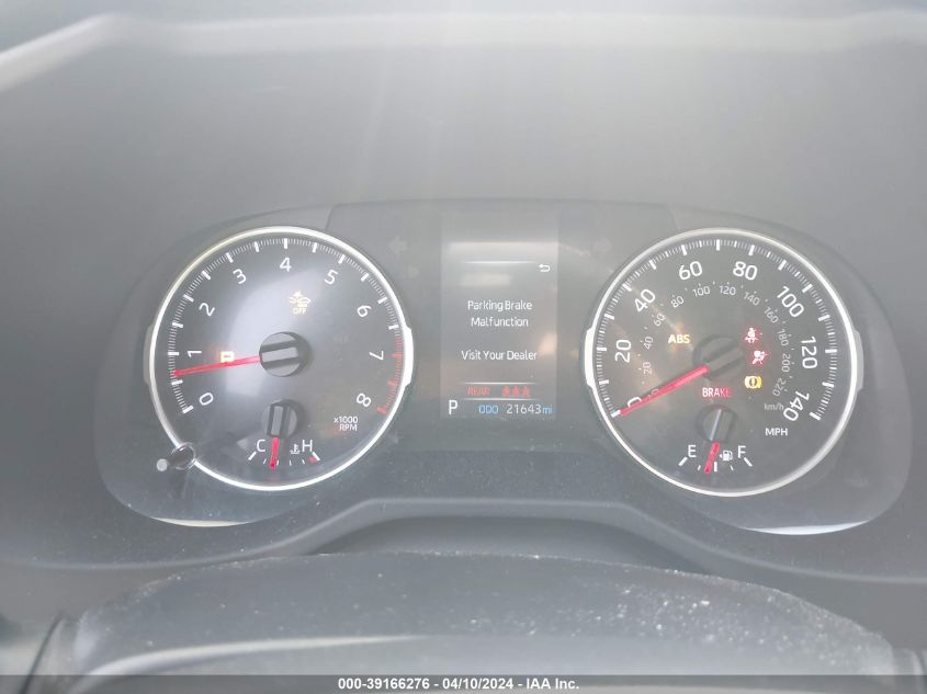 2022 TOYOTA RAV4 LE - 2T3F1RFV2NW307798