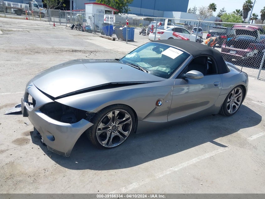 2003 BMW Z4 3.0I VIN: 4USBT53403LU00438 Lot: 39166334