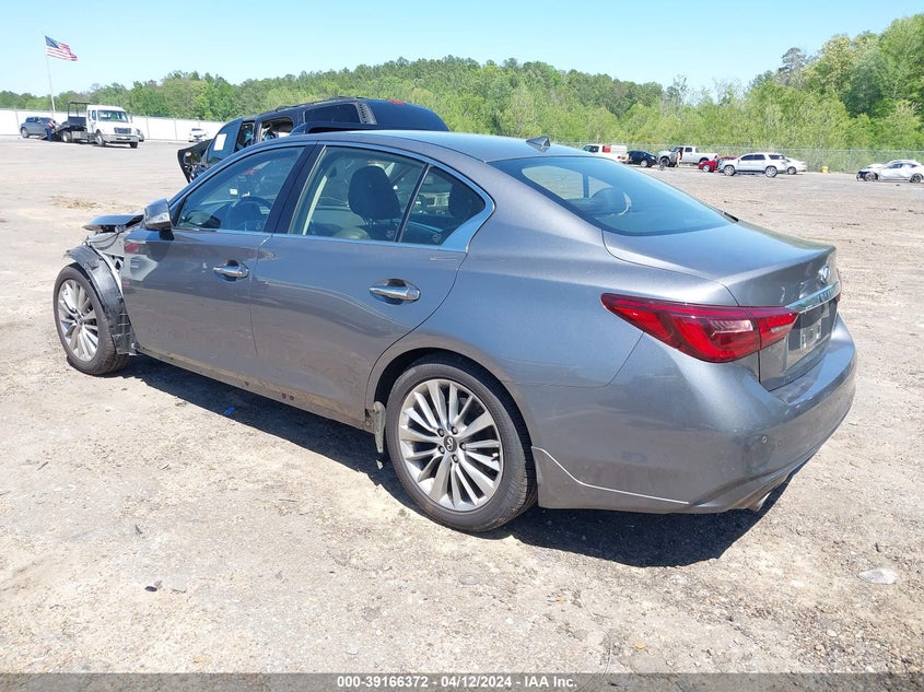 VIN JN1EV7BP0MM702010 2021 INFINITI Q50 LUXE