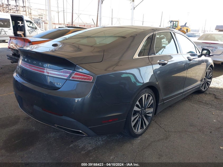 VIN 3LN6L5MU4JR628121 2018 LINCOLN MKZ HYBRID RESERVE