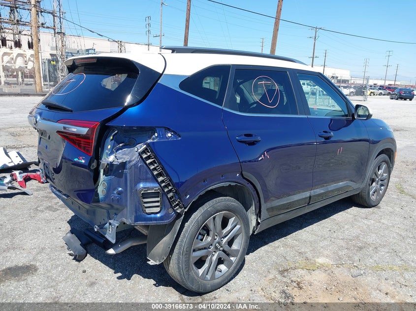 2021 Kia Seltos S VIN: KNDEU2AA4M710343 Lot: 39166573