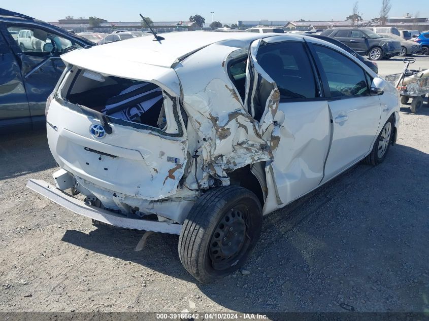 2012 Toyota Prius C Two VIN: JTDKDTB35C1526774 Lot: 37920601