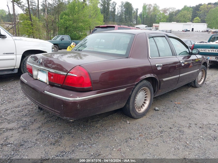 2001 Mercury Grand Marquis Ls VIN: 2MEFM75WX1X686215 Lot: 39167076