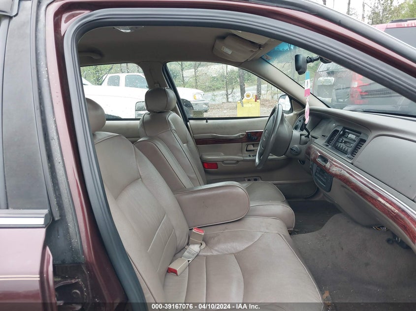 2001 Mercury Grand Marquis Ls VIN: 2MEFM75WX1X686215 Lot: 39167076