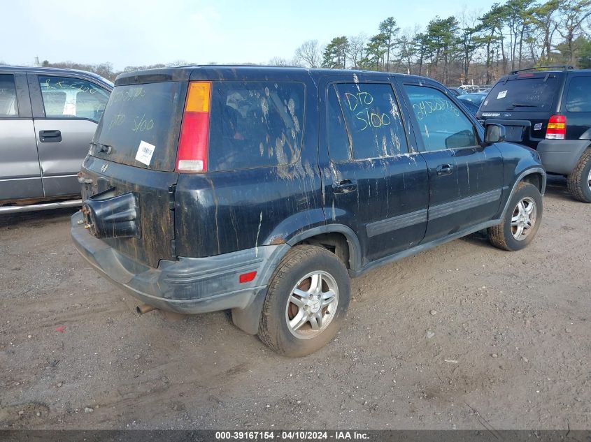 1999 Honda Cr-V Ex VIN: JHLRD186XXC016552 Lot: 39167154