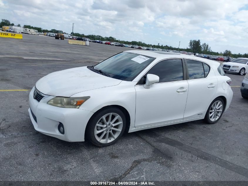 JTHKD5BH5B2032770 | 2011 LEXUS CT 200H